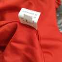 Women's Long Red Dress for One Shoulder Size L