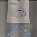 TOOWELL Motion Sensor Ceiling Light Battery Operated Indoor/Outdoor LED Ceiling Lights for Closet Hallway Pantry Laundry Stairs Garage Bathroom Shower Porch Shed Wall 400LM Motion Activated Light (White)