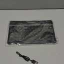 German Keyboard 10Inch Keyboard German Layout USB Computer Keyboard for Laptops, PC(Black)