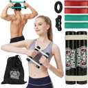 Rip Stick Workout Equipment - Adjustable Resistance Bands, Portable Upper Body Exercise Tool for Shoulder, Joint Rehab, Core, Muscle Building, Ripstick Home Gym Strength Training Accessories