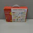 KIDWILL Tool Kit for Kids, 36-Piece Wooden Toddler Tools Set Includes Tool Box, Montessori Educational Stem Construction Toys for 2 3 4 5 6 Year Old Boys Girls, Best Birthday Gift for Kids