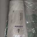 Titanker Fabric Shower Curtain Liner Washable, 72 x 78 Inches, White Shower Liner Fabric with 2 Magnets, Polyester Long Bathroom Shower Curtain Liner Waterproof Soft Lightweight, White