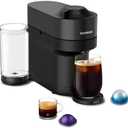 Nespresso Vertuo Pop+ Coffee and Espresso Machine by De'Longhi, Liquorice Black