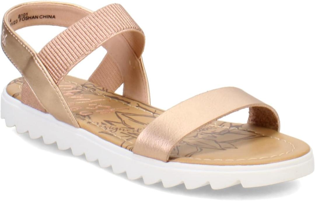 Blowfish Malibu Girls' Pewett-k (Size 2, Little Kid, Rose Gold)