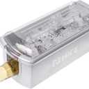 HICE Drink Chiller Rapid Beverage Cooler - Hyper Spin Instant Can & Bottle Cooler, No Batteries, Iced Frost Cooling for Soda, Beer & Water, Mini Universal Drink Cooler, Fast & Coldest Freeze (Black)