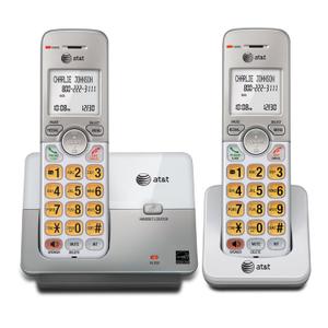2 Handset Cordless Phone System With Caller ID/Call Waiting