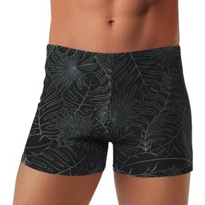 Beroy Men's Square Leg Swim Briefs Athletic Swimming Jammers Swimsuit Shorts Durable Racing Training Swimwear Trunks, Size: X-Large