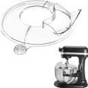 Pouring Shield for KitchenAid Stand Mixers Bowl Lift 6-7 QT Stainless Steel (Only),Safety Pouring Shield,Splatter Guard for Kitchen aid Mixer Bowl,Kitchen aid Accessories and Attachments
