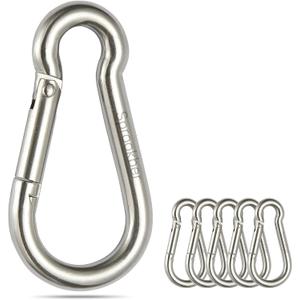 Stainless Steel Carabiners Heavy Duty Pack of 3