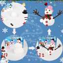 Do You Want to Build a Snowman,9 Pack Putty Slime Kit with Snowman Accessories,Build, Melt & Rebuild Fun,Stress Relief Toy Party Favors Birthday Gifts for Girls and Boys.