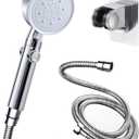 High Pressure Shower Head with Hose,Handheld Shower Heads with Holder NO Drilling Wall Mount,Showerhead for RV/Campers having on/off SwitchHaving a pause button