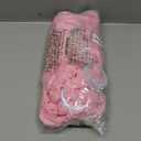 JFDYDM 50 Pack Hot Pink Chair Sashes, Spandex Chair Bands Bows for Wedding Party Birthday Baby Shower Decor, Hot Pink Sashes for Chairs Banquet Events Decoration