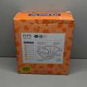 Pura Size 5 Eco-Friendly Diapers (24-35 lbs) Totally Chlorine Free (TCF), Hypoallergenic, Soft Organic Cotton, Sustainable, up to 12 Hours Leak Protection, Allergy UK, 6 Packs of 20 (120 Diapers)