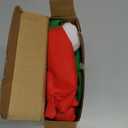 LOVEINUSA Christmas Elf Apron and Hat Set, Santa Aprons Hats Cosplay for Christmas Party Costume Supplies