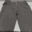 Plaid&Plain Men's Straight Fit Carpenter Pants - Utility Twill With Double Knee - Painters Work Pants Size 36W×30L