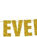 Family Ever After Banner, Happy Adoption Day Party Supplies, The Day I Got You Party Decorations, Forever Family Party Decor, Gold Glitter