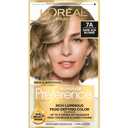 L'Oreal Paris Superior Preference Luminous Fade-Defying Permanent Hair Color, Hair Dye For Up to 9 Weeks of Radiance, Dark Ash Blonde 7A, 1 Hair Dye Kit