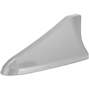Shark Fin Roof Antenna Cover, 96219 D5000EBQK Roof Antenna Aerial Shell Unique ABS Replacement for Sedan(Silver)