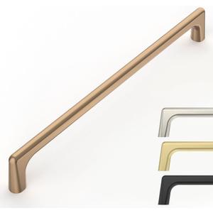 9BUILD 10 Pack Champagne Bronze Cabinet Pulls 7.5 Inch Kitchen Cabinet Handles Cabinet Hardware Kitchen Handles for Cabinets Cupboard Handles Dresser Pulls Drawer Handle