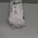 NICETOWN Sheer Canopy Bed Curtains Panels 216 - Home Decoration Sheer Voile Scarf Valance for Wedding (1 Panel, W60 x L216, White)