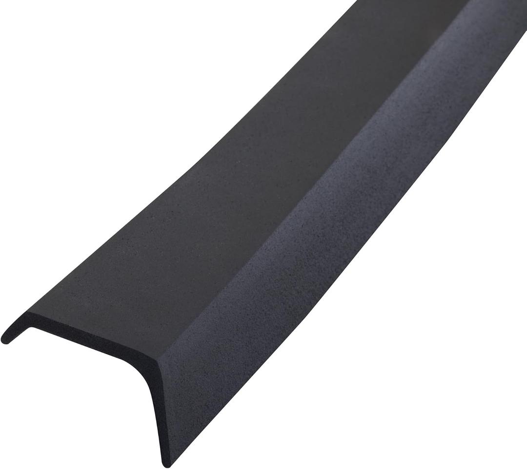 M-D Building Products 03749 16 ft. Black Rubber Garage Door Bottom Seal M-D Building Products 03749 16 ft. Black Rubber Garage Door Bottom Seal
