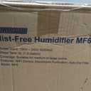 Powerscale MF6 Smart Evaporative Humidifiers for Bedroom, 1.8 Gal Top-Fill, Up to 700mL/h Mist-Free Output, WiFi Smart Touchscreen Control, Auto Filter Dry, Electrolysis Self-Clean, Quiet Sleep Mode
