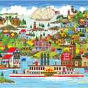RoseArt - Home Country- The Americana - 1000 Piece Jigsaw Puzzle for Adults