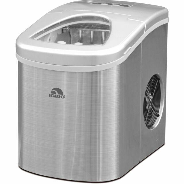 Igloo ICE117-SS Compact Ice Maker - Stainless Steel