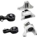 Engine Motor Mount and Automatic Transmission Mount Set Compatible with Accord 1.5L Turbo Auto CVT 2018-2022 Replace A65128 A65109 A65112 A65126