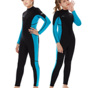 Hevto Kids Wetsuit for Boys Girls Toddler Youth 3/2mm Neoprene Full Wet Suits in Cold Water for Swimming Surfing Diving Size 10