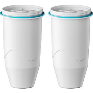 Replacement for Zero Water Pitchers and Dispenser ZR-001 ZR-004 ZP-006 ZR-017, Five-Stage Filter System, Reduce Lead, Chromium, PFOA/PFOS by GAMOTH, 2 Count Best By 12/31/27