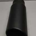Exhaust Tip 5" Inlet, A-KARCK Exhaust Tailpipe Tip 5" Inlet 6" Outlet 15" Long Black Coating Bolt On for Pickup Truck Tailpipe