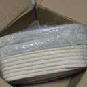 Sondiko Oval Bread Proofing Basket, Handmade Sourdough Bread Baking Supplies, Banneton Bread Proofing Basket Brotform with Proofing Cloth Liner for Sourdough Bread, Baking