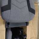Respawn 110 Pro Ergonomic Gaming Chair with Footrest for Adults - Comfortable Office Gaming Recliner with Lumbar Support and Headrest, Racing Style Video Game Chairs for Computer Gamer - Gray Fabric, 28"d X 26.4"w X 51.2"h