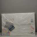 Teling 40 Pcs Trifold Poster Board 36" x 48" Large Science Fair Display Board Lightweight Fold Presentation Paperboard 8 Trifold Display Paperboard and 16 Letter Stickers and 16 Pcs Science Titles