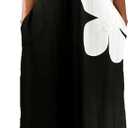 vunahzma Womens Casual Fashion Sleeveless Plus Size Loose Long Sexy Maxi Dress with Pockets