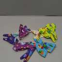 Janmercy 16 Pcs Thumb Sucking Stop for Kids Chewy Gloves Stop Breathable Thumb Guard for Nail Biting Gloves Cute Finger Sucking Stopper for Kids, 8 Style, 2 Finger(3-6 Years)