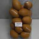 ALISSAR 20-Pack 3.4" Mini Football Stress Balls, Mini Foam Footballs for Football Party Superbowl Decoration, School Carnival Reward Gift