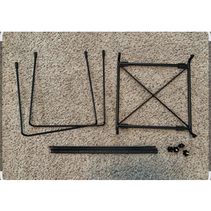 Outdoor Metal Trash Bag Holder Outdoor Leaf Bag Support Stand Metal Garbage Bag Frame Holder