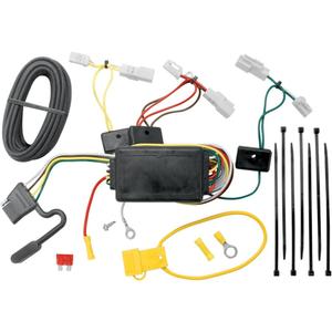 Tekonsha 118405 T-One T-Connector Harness, 4-Way Flat, w/Circuit Protected ModuLite Module, Compatable with 2014-2018 Mazda 3, 2003-2008 Mazda 6, 2007-2012 Mazda CX-7, 2007-2017 Toyota Camry, 2014-2019 Toyota Corolla, 2007-2014 Toyota FJ Cruiser Black