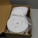 2 Pack Halloween Ghost Decorations Outdoor, Light Up Spooky Ghost with Witch Hat,Halloween Party Scary Ghosts Decor with LED Lights for Porches Yards Gardens Lawn Indoor