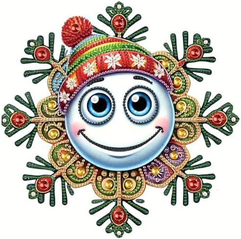 2 x Tontut Diamond Art Painting Kits, Happy Snowball Flower Special Diamond Art, Perfect for Home Wall Decor and Gift Giving