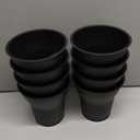 Bed Risers 6 Inch Heavy Duty, Round Furniture Risers for Bed Desk Table Sofa CouchBed Lifts Risers, Support up to 6000 Lbs(8 Pack Black)