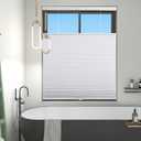 Changshade Blackout Top Down Bottom Up Cellular Shades, Cordless Honeycomb Blinds for Bedroom, Nursery & Bathroom, Total Privacy, 27" W*50" H,White