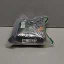 iMucci 36inch Christmas Tree Skirt Thick Wool Fur Black Tree Skirt Small Tree Skirts Black Trees Skirt Holiday Party Decoration