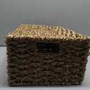 BIRDROCK HOME Abaca Nesting Baskets Set of 3 - Handwoven Storage Baskets w/Handles - Box Organizer for Household, Towels, Clothes, Nursery, Toys | Ideal Use in Living Room, Office, Kitchen & Bathroom