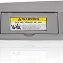 EKLN Sun Visor Left Driver Side LH with Mirror, Fit for 2006 2007 2008 2009 2010 2011 Honda Civic, Replaces OE# 83280-SNA-A01ZC, Color: Light Gray (Left Driver Side)