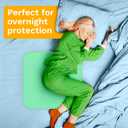GREEN LIFESTYLE Washable Underpads - Heavy Absorbency Reusable Bedwetting Incontinence Pads for Kids, Adults, Elderly, and Pets - Toddler Mattress Pads for Bed, Sofa, Floor (Pack of 4 - 34x36)