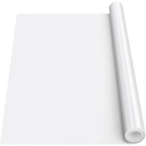 Silicone Mats for Kitchen Counter, Nonslip Silicone Mats for Crafts Countertop Protector Heat Resistant Mat (78.7 x 24 x 0.08, Translucent)