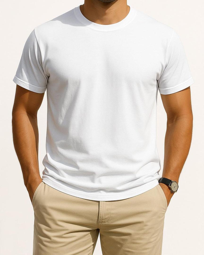 Men's T-Shirts Casual Crew Neck Short Sleeve Fashion Tee Shirts (X-Large)